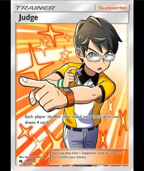 Judge (Full Art) (209/214) (Holofoil)