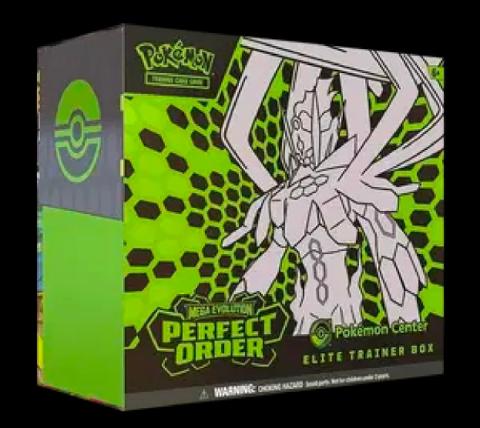 Perfect Order Pokemon Center Elite Trainer Box