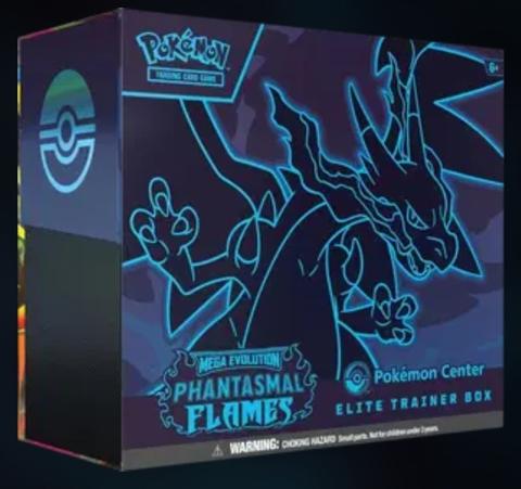 Phantasmal Flames Pokemon Center Elite Trainer Box (Exclusive)