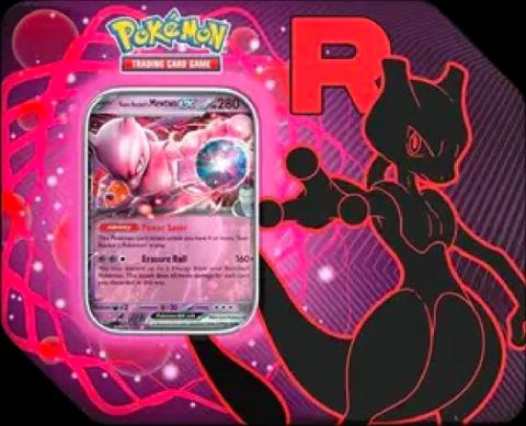 Team Rocket Tin [Team Rocket's Mewtwo ex]